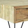 vidaXL Table basse 80x80x40 cm Teck massif