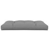 vidaXL Coussin de palette 120x80x12 cm gris tissu