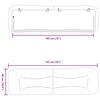vidaXL Coussin de t&ecirc;te de lit Hvar blanc 183 cm similicuir