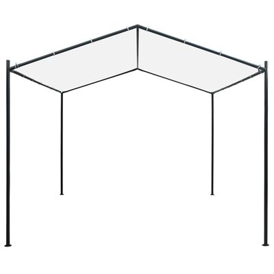 vidaXL Belvédère 3x3x2,6 m Blanc 180 g/m²