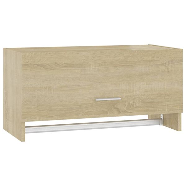 vidaXL Garde-robe chêne sonoma 70x32,5x35 cm bois d'ingénierie