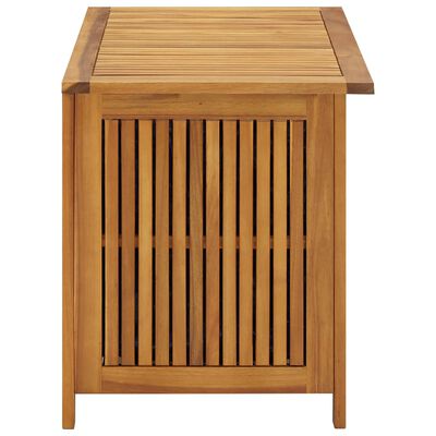 vidaXL Boîte de rangement de jardin 90x50x58 cm bois d'acacia massif