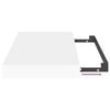 vidaXL &Eacute;tag&egrave;re murale flottante blanc 40x23x3,8 cm MDF