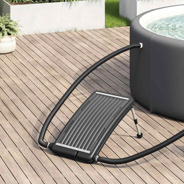 vidaXL Panneau de chauffage solaire de piscine incurvé 72,5x46 cm