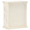 vidaXL Buffet Blanc 65x30x75 cm Bois de manguier massif