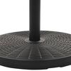 vidaXL Socle de parasol Noir Rond 25 kg