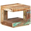 vidaXL Table basse 45x45x40 cm Bois de r&eacute;cup&eacute;ration massif