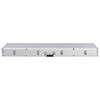vidaXL Mallette pour arme à feu Argenté 134 x 35 x 12 cm Aluminium