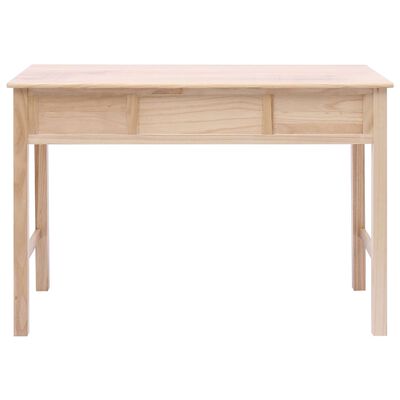 vidaXL Bureau Naturel 110 x 45 x 76 cm Bois