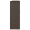 vidaXL Armoire de rangement avec porte Marron 100 x 36 x 102 cm Rotin