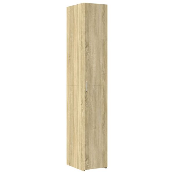 vidaXL Buffet haut chêne sonoma 30x42,5x185 cm bois d'ingénierie