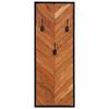 vidaXL Porte-manteaux 2 pcs 35x1x90 cm bois massif acacia