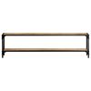 vidaXL Meuble TV 150x30x40 cm Bois massif de manguier