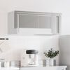 vidaXL Armoire murale de cuisine avec portes coulissantes inox