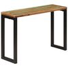 vidaXL Table console 110x35x75 cm bois massif de récupération