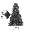 vidaXL Sapin de No&euml;l artificiel avec support Vert 150 cm PVC