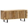 vidaXL Meuble TV 90x30x40 cm Bois de manguier massif