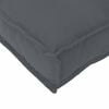vidaXL Coussin Anthracite 70 x 40 x 12 cm Tissu Oxford