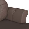 vidaXL Banc Chesterfield Marron 120,5 x 65 x 75 cm Cuir synthétique