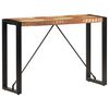 vidaXL Table console 110x35x76 cm Bois de récupération massif