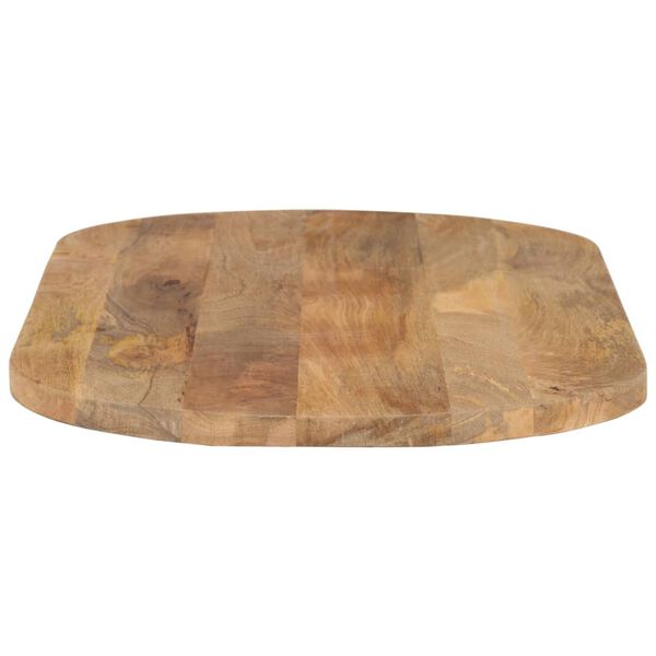 vidaXL Dessus de table 100x40x2,5 cm ovale bois massif de manguier