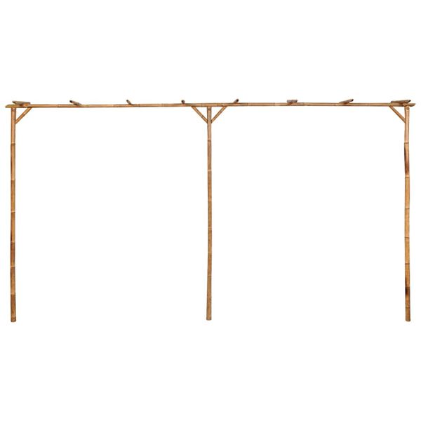 vidaXL Pergola Bambou 385 x 40 x 205 cm
