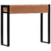 vidaXL Table console 90 x 30 x 75 cm Bois de manguier massif