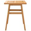 vidaXL Table d'appoint 45x45x60 cm bois massif d'acacia