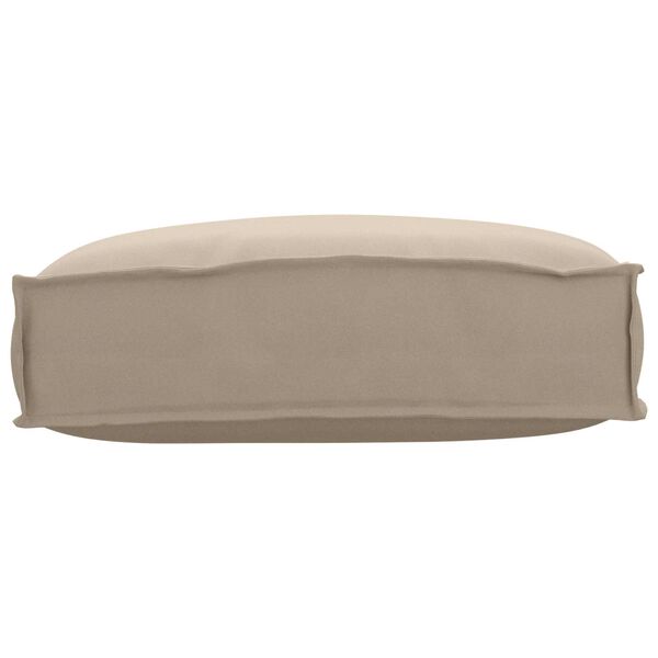 vidaXL Coussin Taupe 50 x 40 x 12 cm Tissu Oxford