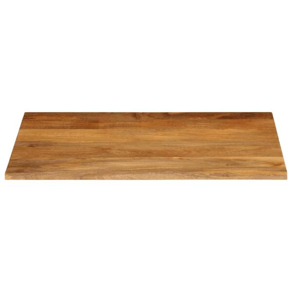 vidaXL Dessus de table à bord vivant 100x80x2,5cm bois massif manguier