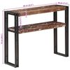 vidaXL Table console 90x30x75 cm Bois de r&eacute;cup&eacute;ration massif