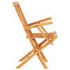 vidaXL Ensemble &agrave; manger d'ext&eacute;rieur pliable 7 pcs Bois solide de teck