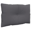 vidaXL Coussins de palette lot de 2 anthracite tissu