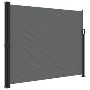 vidaXL Store lat&eacute;ral r&eacute;tractable Anthracite 160 x 300 cm