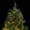 vidaXL Sapin de Noël artificiel articulé avec 300 LED 180 cm