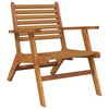 vidaXL Chaises de jardin lot de 2 Bois d'acacia solide
