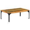 vidaXL Table basse 100x60x35 cm Bois de récupération solide
