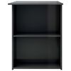 vidaXL Bureau Gris brillant 110x60x73 cm Aggloméré