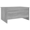 vidaXL Table basse Sonoma gris 80x55,5x41,5 cm Bois d'ingénierie