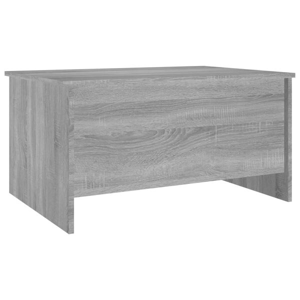 vidaXL Table basse Sonoma gris 80x55,5x41,5 cm Bois d'ingénierie
