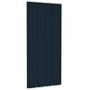 vidaXL Panneaux de toiture 36 pcs Acier galvanis&eacute; Anthracite 100x45 cm