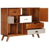 vidaXL Buffet 115x35x86 cm Bois solide d'acacia