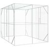 vidaXL Cage pour oiseaux Anthracite 210 x 304 x 213 cm Acier galvanis&eacute;