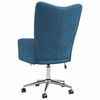 vidaXL Chaise de relaxation Bleu Velours