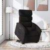 vidaXL Fauteuil inclinable &eacute;lectrique noir tissu