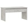 vidaXL Table basse gris b&eacute;ton 102x50,5x52,5 cm bois d'ing&eacute;nierie