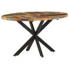 vidaXL Table à manger 140x80x75 cm Bois de récupération massif