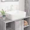 vidaXL Lavabo blanc 48x37x13 cm c&eacute;ramique rectangle