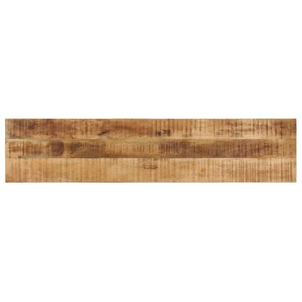 vidaXL Banc 160 cm Bois de manguier brut massif et acier