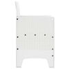 vidaXL Chaise de jardin 2 pcs Blanc 53 x 49 x 85 cm PP